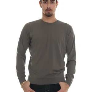 Maglia girocollo Tortora Hindustrie Uomo