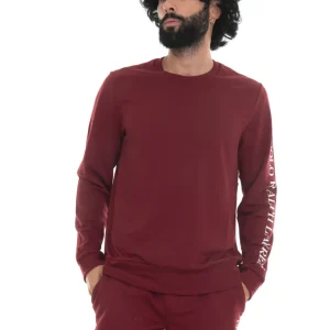Felpa girocollo Bordeau Ralph Lauren Uomo