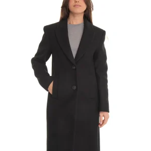 Cappotto 2 bottoni Nero Pinko Donna
