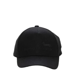 Cappello con visiera Nero Harmont & Blaine Uomo
