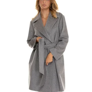 Cappotto in lana Tigre Grigio Max Mara Studio Donna