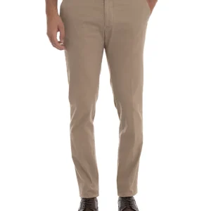 Pantalone modello chino MORELLOGD-XGAB Nocciola Berwich Uomo