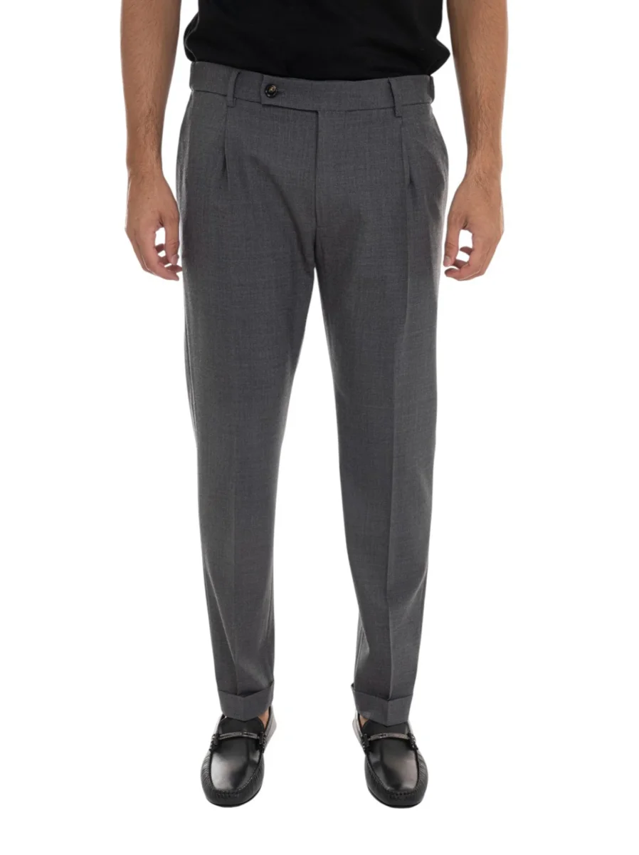 Pantalone modello chino XRETRO-BN7000 Grigio Berwich Uomo - immagine 2