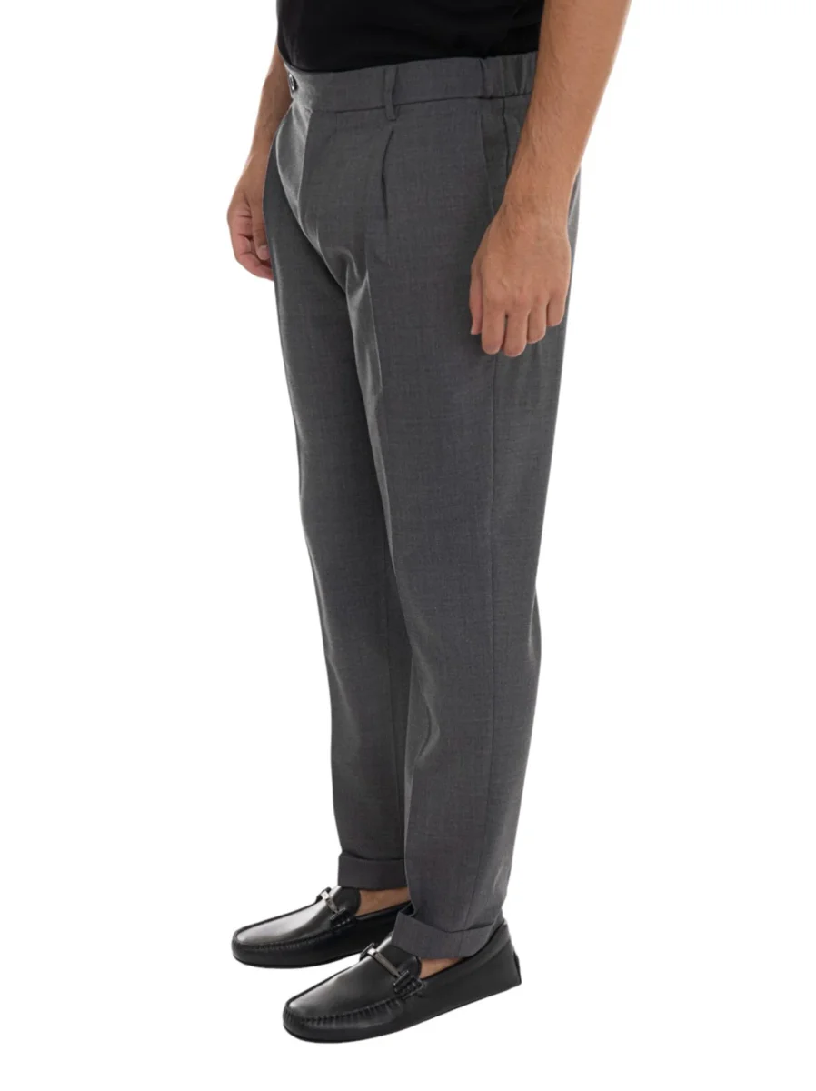 Pantalone modello chino XRETRO-BN7000 Grigio Berwich Uomo - immagine 3