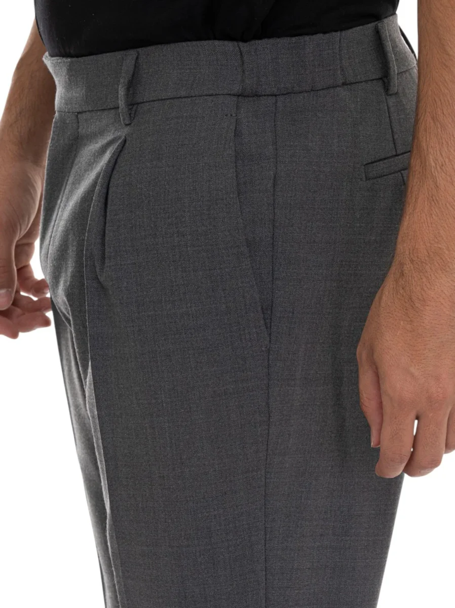Pantalone modello chino XRETRO-BN7000 Grigio Berwich Uomo - immagine 4
