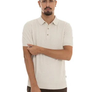 Polo manica corta H-IANNOTTI Panna BOSS Uomo