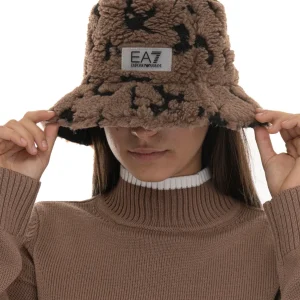 Cappello pescatore Nero-marrone EA7 Donna