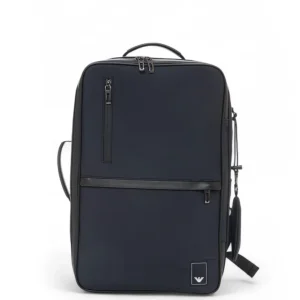 Zaino Travel nylon Blu Emporio Armani Uomo
