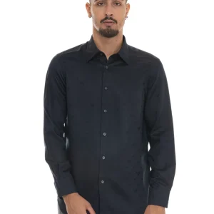 Camicia casual Blu Emporio Armani Uomo