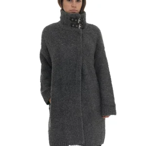 Cappotto bouclè Grigio Liu Jo Donna