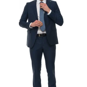 Abito da uomo 2 bottoni Blu medio Angelo Nardelli Uomo