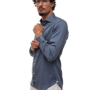 Camicia casual Grigio scuro Carrel Uomo