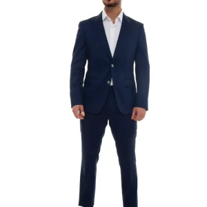 Abito in lino Blu BOSS Uomo