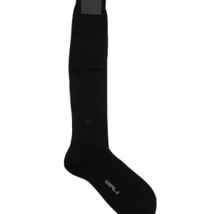 Calzino classico lungo Nero Carlo Pignatelli Cerimonia Uomo