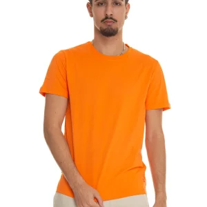 T-shirt girocollo mezza manica MANDERLY01 Arancio Peuterey Uomo