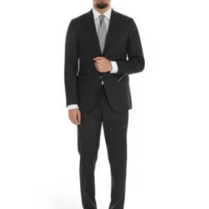 Abito da uomo 2 bottoni Grigio scuro Michael Kors Uomo