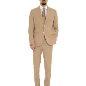 Abito da uomo 2 bottoni Beige Paoloni Uomo